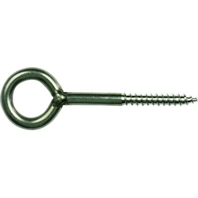Hermann Lohmann Gancho de tornillo V2A 22S/ 80x8 - 50 unidades Hermann Lohmann Gancho de tornillo V2A 22S/ 80x8 - 50 unidades