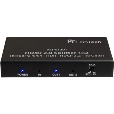FeinTech VSP01201 Rozdzielacz HDMI 2.0 - 1x2 4K HDR FeinTech VSP01201 Rozdzielacz HDMI 2.0 - 1x2 4K HDR