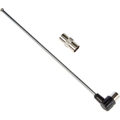 FeinTech UKW Teleskopantenne - Passiv, 0 dB, DVB-T/DAB+ - Antenne FeinTech UKW Teleskopantenne - Passiv, 0 dB, DVB-T/DAB+ - Antenne