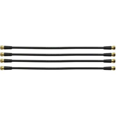 Satix SAK035SET4 - Ensemble de câbles coaxiaux - 4 pièces, 35cm, connecteur F Satix SAK035SET4 - Ensemble de câbles coaxiaux - 4 pièces, 35cm, connecteur F