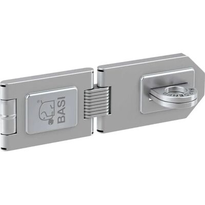 Basi Modell 6901-0155 Silber Vorhängeschloss - Sicherheitsschloss für Kisten und Keller Basi Modell 6901-0155 Silber Vorhängeschloss - Sicherheitsschloss für Kisten und Keller