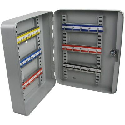 BASI Modell SK 50 2170-0030 Stahlschlüsselkasten - 30 Haken BASI Modell SK 50 2170-0030 Stahlschlüsselkasten - 30 Haken