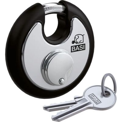 Basi 6100-7020-SCHW - Hochsicherheits rostfreies Stahlhängelås Basi 6100-7020-SCHW - Hochsicherheits rostfreies Stahlhängelås