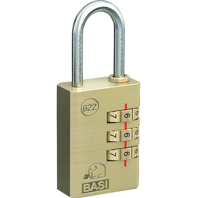 Basi 6220-2500 Hangslot met Combinatieslot Basi 6220-2500 Hangslot met Combinatieslot