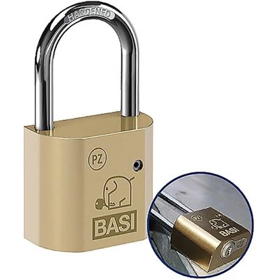 BASI PZ5090-0010 Messing Vorhängeschloss - Witterungsbeständig: Nein BASI PZ5090-0010 Messing Vorhängeschloss - Witterungsbeständig: Nein