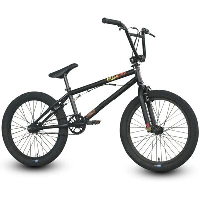 Si BMX Draak - 20 tuuma - Matta musta - Pyörä Si BMX Draak - 20 tuuma - Matta musta - Pyörä