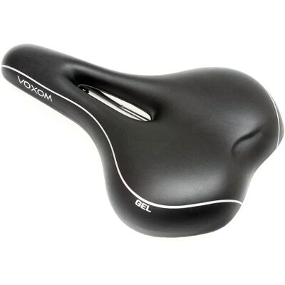 Sella Bicicletta Voxom SAG2 Nera - Gel, Impermeabile, Anatomica Sella Bicicletta Voxom SAG2 Nera - Gel, Impermeabile, Anatomica