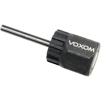 Voxom Usuwacz Pierścienia Kasety Shimano - Cienka Ściana - 77g - Czarny Voxom Usuwacz Pierścienia Kasety Shimano - Cienka Ściana - 77g - Czarny