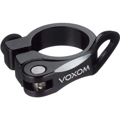 Voxom SAK2 Klips do siodełka - Szybkie odblokowanie, czarny, 31,8mm Voxom SAK2 Klips do siodełka - Szybkie odblokowanie, czarny, 31,8mm