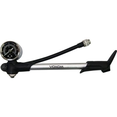 Pompa zawieszenia Voxom PU7 - Manometr, Aluminium, Czarna - Pompa zawieszenia Pompa zawieszenia Voxom PU7 - Manometr, Aluminium, Czarna - Pompa zawieszenia