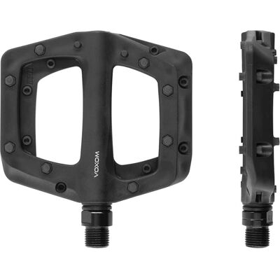 Pedale MTB Flat Voxom - Asse CrMo, Corpo Leggero Pedale MTB Flat Voxom - Asse CrMo, Corpo Leggero
