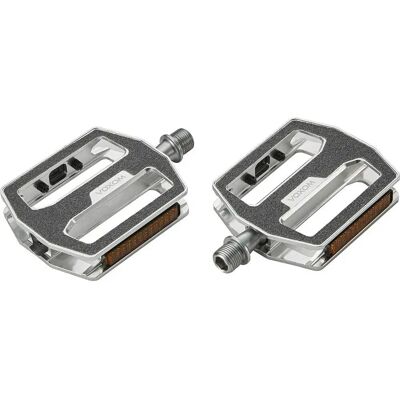 Pedale Voxom PE14 Argento CNC Alluminio Città & Turismo - Pedale Pedale Voxom PE14 Argento CNC Alluminio Città & Turismo - Pedale