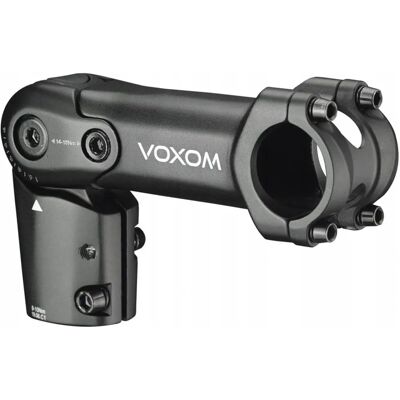 Voxom Regulowany Mostek Kierownicy - 31,8mm - Czarny Mat - Miasto & Komfort Voxom Regulowany Mostek Kierownicy - 31,8mm - Czarny Mat - Miasto & Komfort