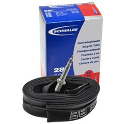 Schwalbe 10431343V Câmara de ar de bicicleta - 28'', válvula de 31,75 mm Schwalbe 10431343V Câmara de ar de bicicleta - 28'', válvula de 31,75 mm