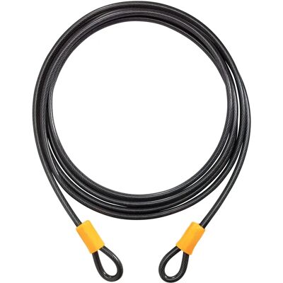 OnGuard Mens Akita Wire Bike Lock - Black/Yellow - Bike Lock OnGuard Mens Akita Wire Bike Lock - Black/Yellow - Bike Lock