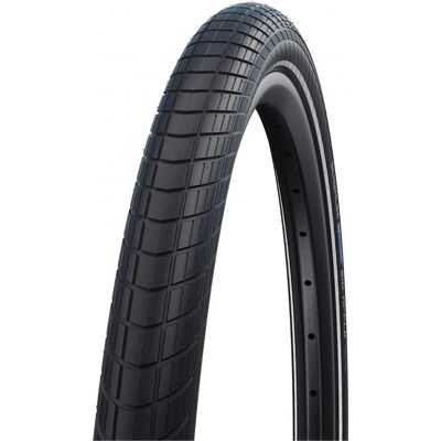 Schwalbe Big Apple Sort Refleks Cykel Dæk - 50-507 Schwalbe Big Apple Sort Refleks Cykel Dæk - 50-507
