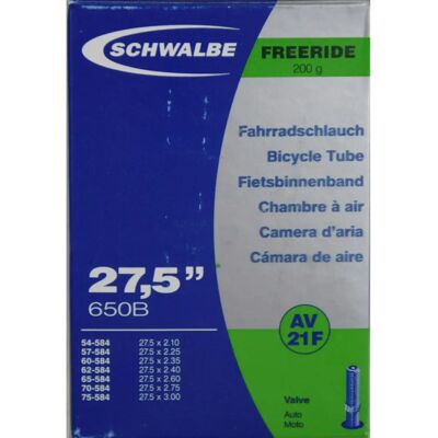 Schwalbe AV21F Freeride Mountain Bike Inner Tube - Inner Tube Schwalbe AV21F Freeride Mountain Bike Inner Tube - Inner Tube
