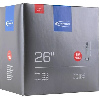Schwalbe SV13J Fat Bike Inner Tube - 26" - Presta Valve Schwalbe SV13J Fat Bike Inner Tube - 26" - Presta Valve