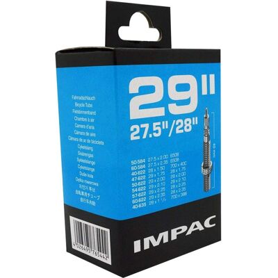Chambre à air Impac SV - 29" 1.75" - 2.35" Presta 40mm - Chambres à air - Publicité Chambre à air Impac SV - 29" 1.75" - 2.35" Presta 40mm - Chambres à air - Publicité