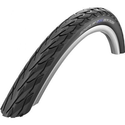 Delta Cruiser Fahrradreifen - 28x1 1/4, Schwarz, Puncture Guard Delta Cruiser Fahrradreifen - 28x1 1/4, Schwarz, Puncture Guard