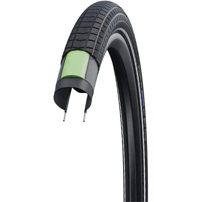 Pneu Schwalbe Big Ben Plus 55-559 GreenGuard - Reflex noir - Publicité Pneu Schwalbe Big Ben Plus 55-559 GreenGuard - Reflex noir - Publicité