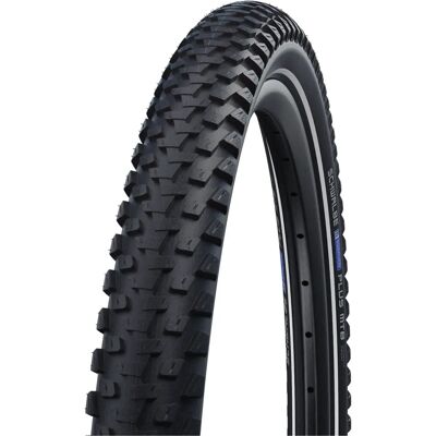Pneu Schwalbe Marathon Plus MTB - 27,5" - Noir / 2.25" - Reflex - Villes/Randonnées - Publicité Pneu Schwalbe Marathon Plus MTB - 27,5" - Noir / 2.25" - Reflex - Villes/Randonnées - Publicité