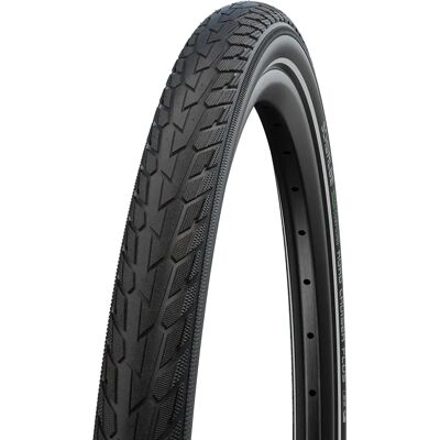 Schwalbe Schwalbe Road Cruiser 26x1.75 Zwart Reflex Band - Fietsband Schwalbe Schwalbe Road Cruiser 26x1.75 Zwart Reflex Band - Fietsband