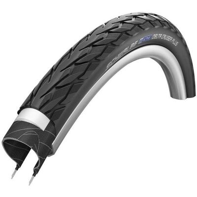 Schwalbe: Delta Cruiser K-Guard - Crema Reflectante - 26 1 3/8 - Neumático de bicicleta Schwalbe: Delta Cruiser K-Guard - Crema Reflectante - 26 1 3/8 - Neumático de bicicleta