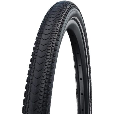 Pneu Schwalbe Marathon Almotion Evo Tubeless - Noir réfléchissant - 50-622 (28x2,0") - Pneumatique vélo - Publicité Pneu Schwalbe Marathon Almotion Evo Tubeless - Noir réfléchissant - 50-622 (28x2,0") - Pneumatique vélo - Publicité