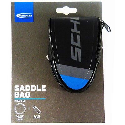 Schwalbe Fahrradsatteltasche mit Schlauch SV15 und Reifenhebern - Fahrradsatteltasche Schwalbe Fahrradsatteltasche mit Schlauch SV15 und Reifenhebern - Fahrradsatteltasche