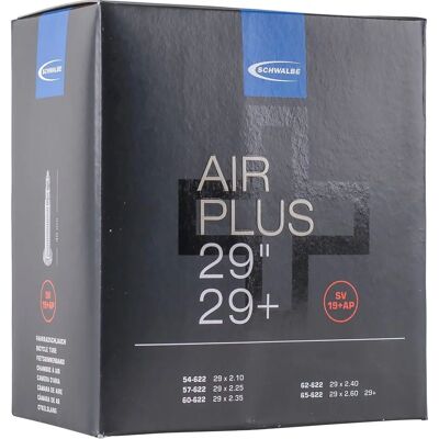 Cámara de aire Schwalbe Air Plus 29" Negra Cámara de aire Schwalbe Air Plus 29" Negra