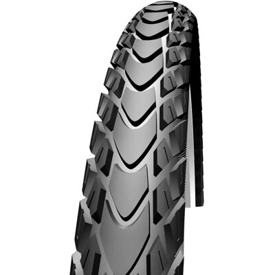 Schwalbe Marathon Mondial Double Defence TravelStar Folding Tyre - 28" - Black - Bicycle Tire Schwalbe Marathon Mondial Double Defence TravelStar Folding Tyre - 28" - Black - Bicycle Tire