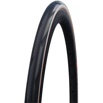 Pneu Schwalbe Pro One 700c Preto (Muro Tan) com câmara - Dobrável, 30mm Pneu Schwalbe Pro One 700c Preto (Muro Tan) com câmara - Dobrável, 30mm