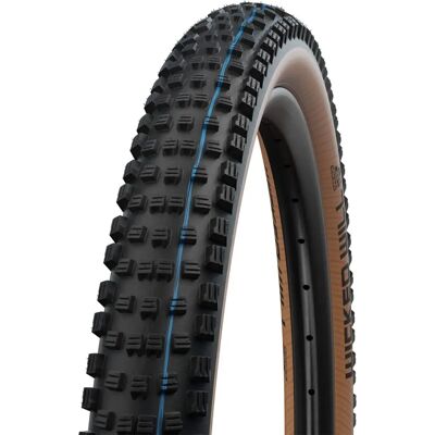 Pneu pliant Schwalbe Wicked Will Evo - 29" - Noir / Bronze / 2.4" - Pneu VTT - Publicité Pneu pliant Schwalbe Wicked Will Evo - 29" - Noir / Bronze / 2.4" - Pneu VTT - Publicité