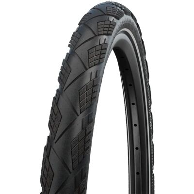 Schwalbe Marathon Efficiency Super Race V-Guard Klappreifen - 27.5" - Schwarz / Reflex - Fahrradreifen Schwalbe Marathon Efficiency Super Race V-Guard Klappreifen - 27.5" - Schwarz / Reflex - Fahrradreifen