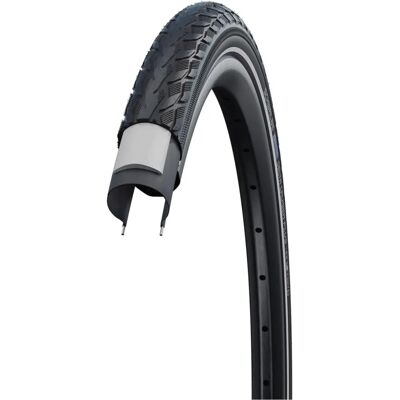 Schwalbe Delta Cruiser Plus Musta Refleksirengas - Pyörä Schwalbe Delta Cruiser Plus Musta Refleksirengas - Pyörä