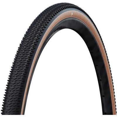 Schwalbe G-One R Pro Super Race Evo V-Guard TLR Fahrradreifen - 700c - Schwarz / Braun / 40mm Schwalbe G-One R Pro Super Race Evo V-Guard TLR Fahrradreifen - 700c - Schwarz / Braun / 40mm