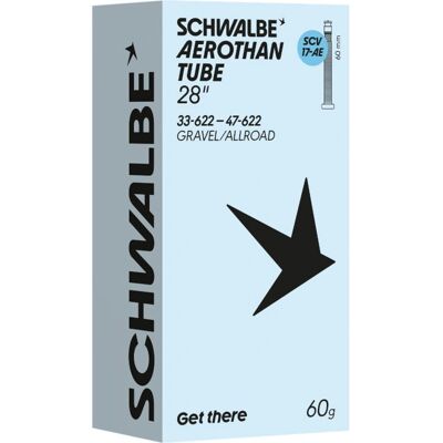 Schwalbe - SCV17-AE - 33-622/47-622 - 60mm - Chambre à air - Publicité Schwalbe - SCV17-AE - 33-622/47-622 - 60mm - Chambre à air - Publicité