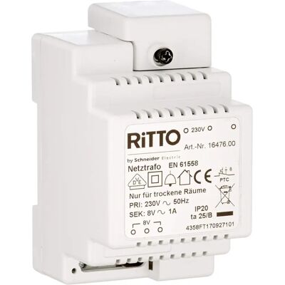 Ritto 1647600 - Voedingstransformator - Accessoire voor intercom Ritto 1647600 - Voedingstransformator - Accessoire voor intercom