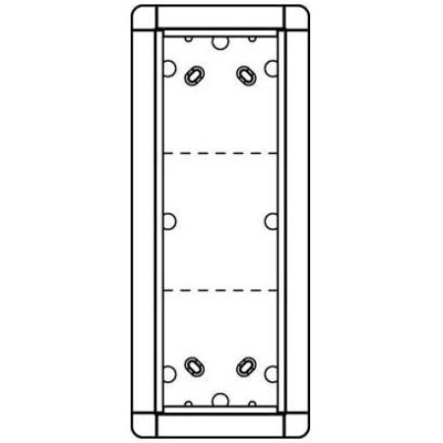 Ritto 1883370 Intercom-System-Zubehör - Wandrahmen Ritto 1883370 Intercom-System-Zubehör - Wandrahmen