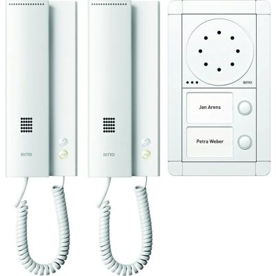 Ritto 1891270 - Système d'interphone audio - blanc - Publicité Ritto 1891270 - Système d'interphone audio - blanc - Publicité