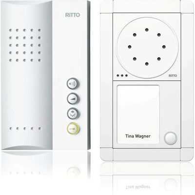 Ritto RGE1891370 - Audioset für Zuhause - Gegensprechanlage Ritto RGE1891370 - Audioset für Zuhause - Gegensprechanlage