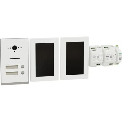 Ritto RGE2094270 - Vidéo interphone pour maison bifamiliale - Blanc - Publicité Ritto RGE2094270 - Vidéo interphone pour maison bifamiliale - Blanc - Publicité