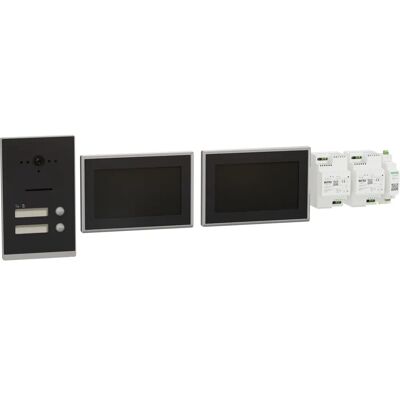 Ritto RGE2094250 - Wideokodirodó dla domu dwurodzinnego - Antracyt Ritto RGE2094250 - Wideokodirodó dla domu dwurodzinnego - Antracyt