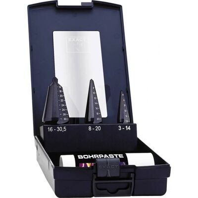 Set di Punte Coniche Exact - Rivestimento TiAIN - 3 Misure Set di Punte Coniche Exact - Rivestimento TiAIN - 3 Misure