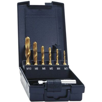 Exact 05930 Gängsätt - 7 delar M3-M10 HSS Höger Exact 05930 Gängsätt - 7 delar M3-M10 HSS Höger