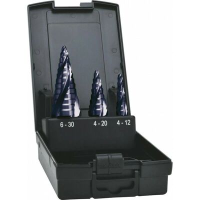 Bosch - Stufenbohrersatz - Universell TiAlN-beschichtet - 4-30mm Bosch - Stufenbohrersatz - Universell TiAlN-beschichtet - 4-30mm