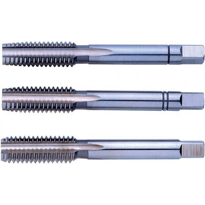 Exact M5 Thread Tapper Set - 50mm HSS Steel Exact M5 Thread Tapper Set - 50mm HSS Steel
