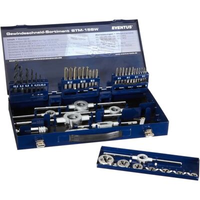 Eventus by Exact 10722 Set - 43 Stuks Metrisch M3-M12 Eventus by Exact 10722 Set - 43 Stuks Metrisch M3-M12