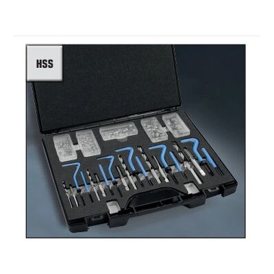 Exact Tools M5-M12 Gængereparationssæt - Højhastighedsstål Exact Tools M5-M12 Gængereparationssæt - Højhastighedsstål
